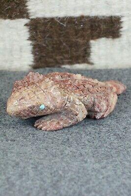 Horned Toad Zuni Fetish Carving - Jonas Hustito - High Lonesome Trading