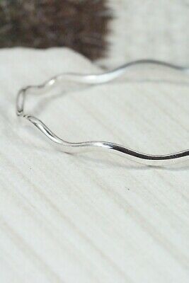 Sterling Silver Bangle - Elaine Tahe