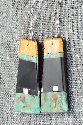 Multi Stone & Sterling Silver Earrings - Torevia Crespin