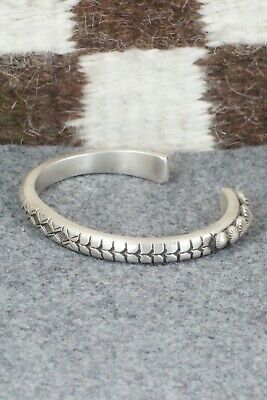 Navajo Sterling Silver Bracelet - Calvin Martinez