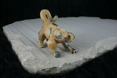Mountain Lion Zuni Fetish Carving - Dan Quam - High Lonesome Trading