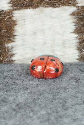 Lady Bug Zuni Fetish Carving - Reynold Lunasee