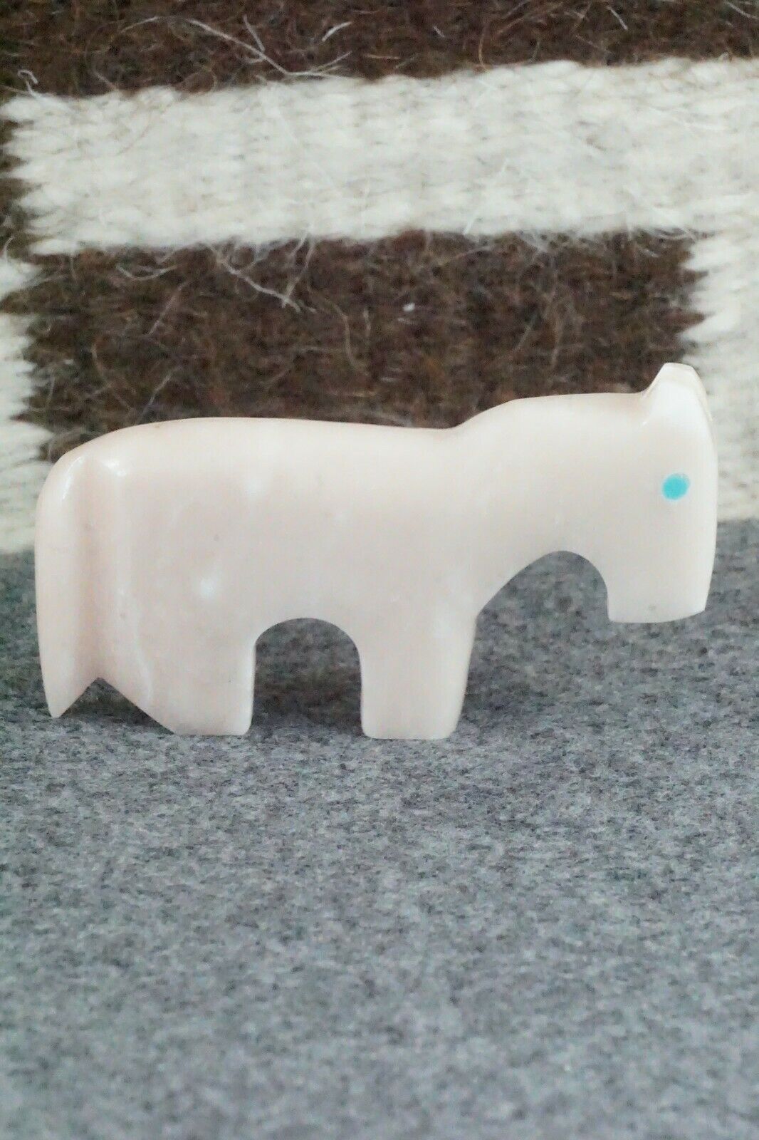 Horse Zuni Fetish Carving - Bernard Laiwakete - High Lonesome Trading