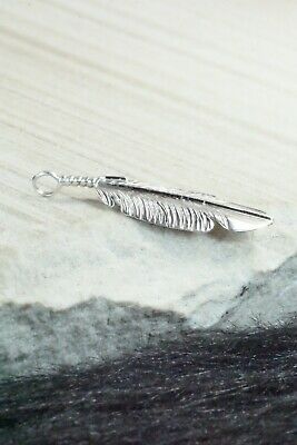 Sterling Silver Feather Pendant - Ben Begay