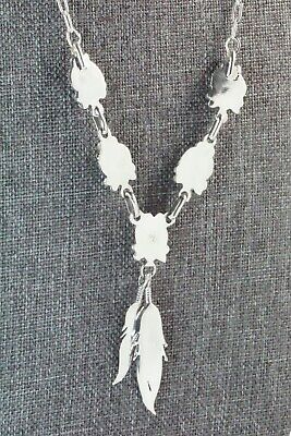 Turquoise & Sterling Silver Necklace - Verley Betone