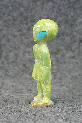 Alien Zuni Fetish Carving - Cody Nastacio