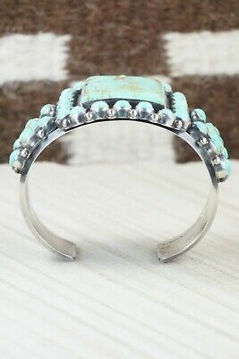 Turquoise & Sterling Silver Bracelet - Anthony Skeets
