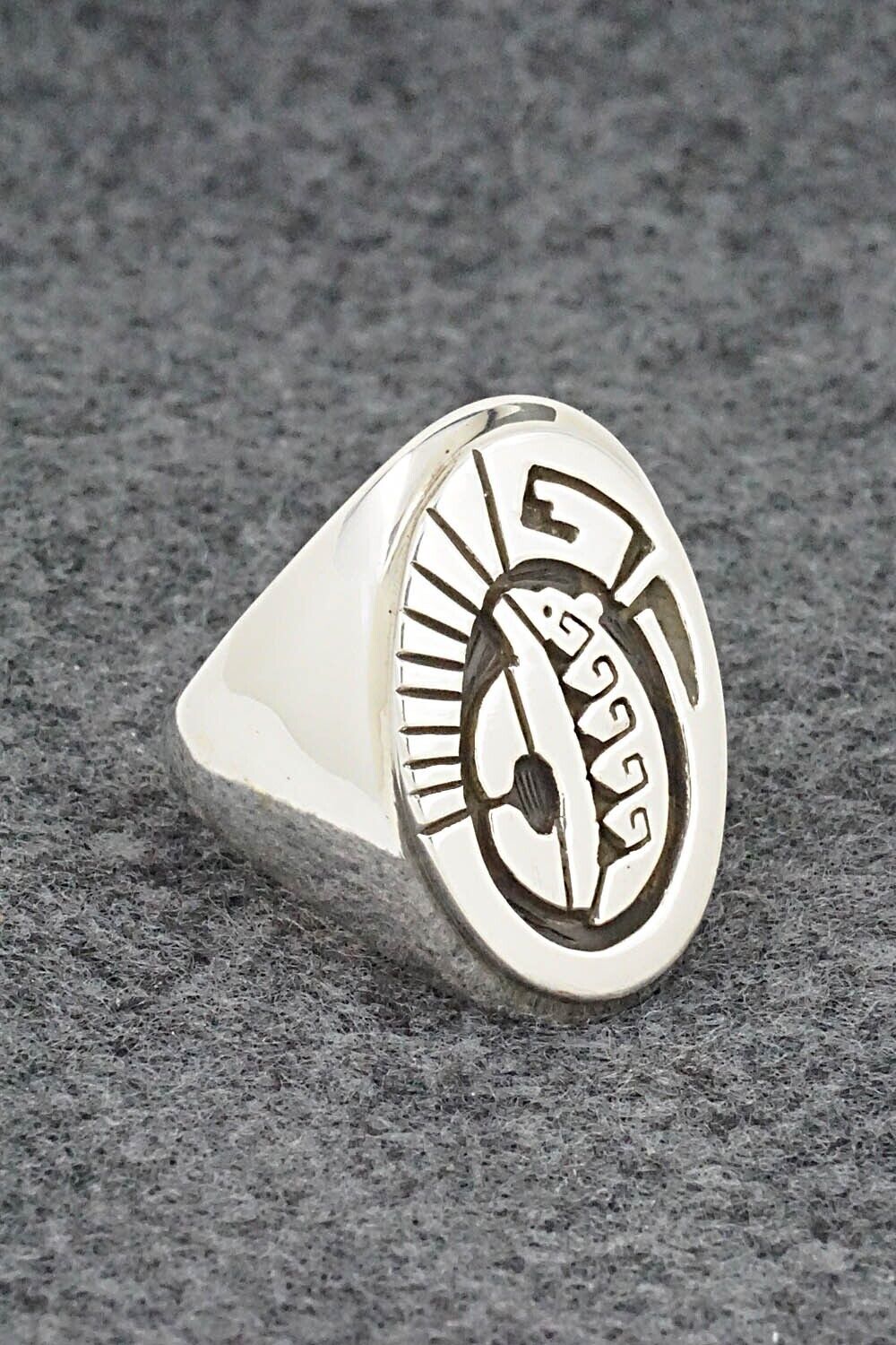 Sterling Silver Ring - Calvin Peterson - Size 9