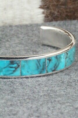 Turquoise & Sterling Silver Bracelet - Larry Loretto