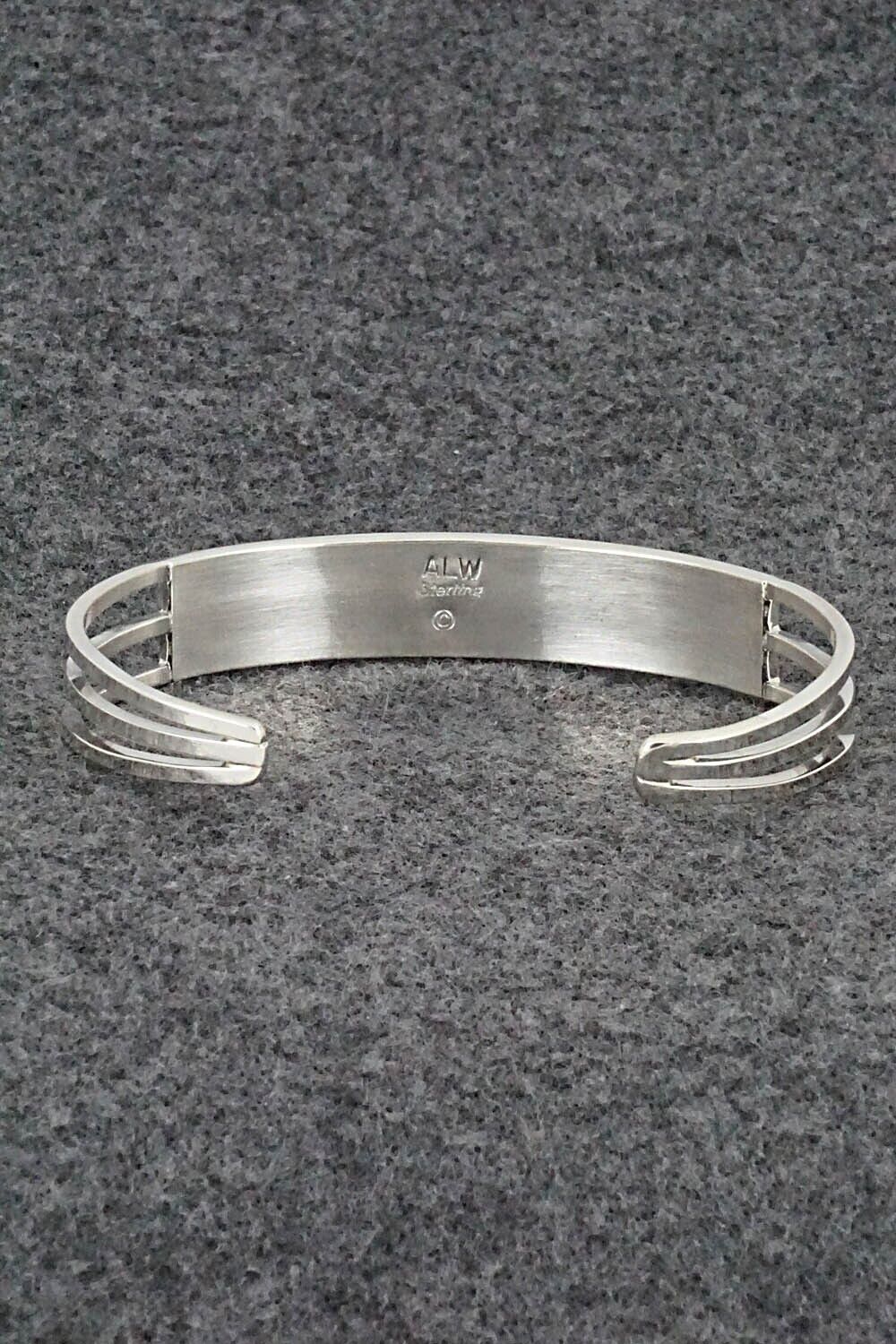 Turquoise & Sterling Silver Inlay Bracelet - Anson Wallace