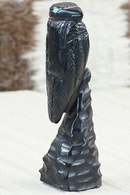 Crow Zuni Fetish Carving - Mike Tucson