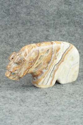 Bear Zuni Fetish Carving - Reynold Lunasee