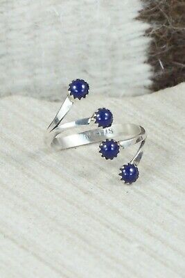 Lapis & Sterling Silver Ring - Harris Largo - Size 5.75