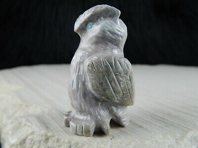 Owl - Zuni Fetish - Allison White - Zuni Owl Carving - Native American - High Lonesome Trading