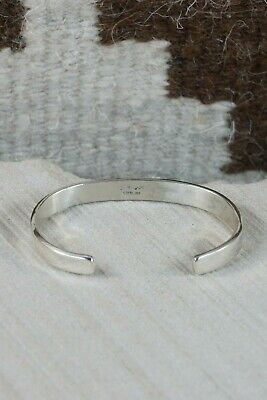 Navajo Sterling Silver Bracelet - Bruce Morgan - High Lonesome Trading