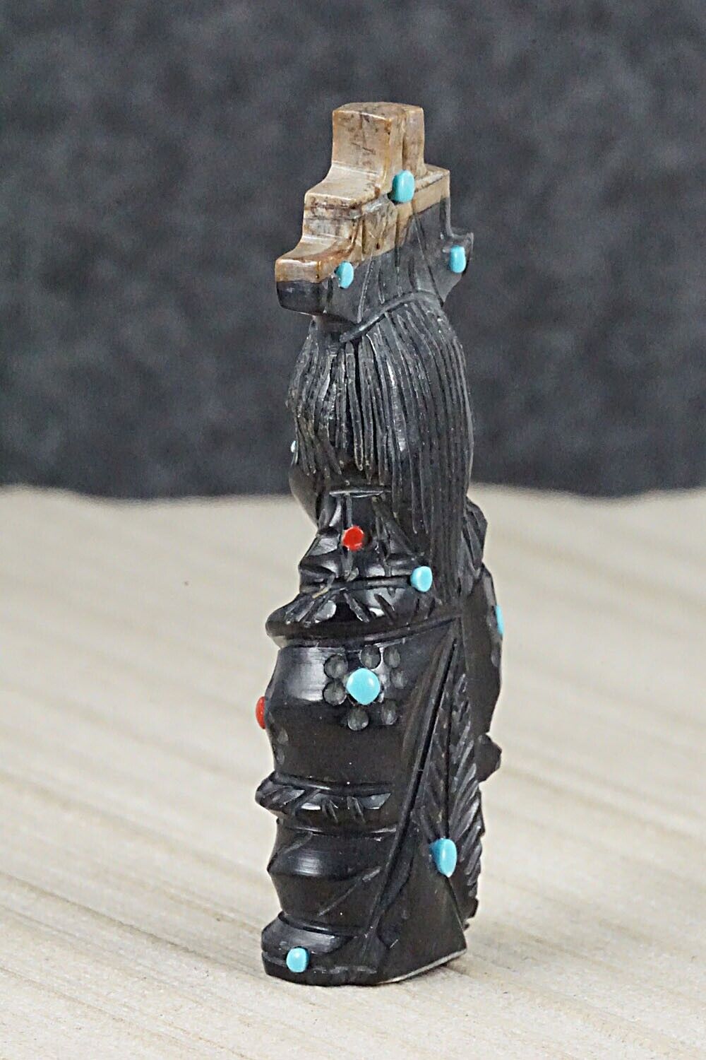 Corn Maiden Zuni Fetish Carving - Danette Laate
