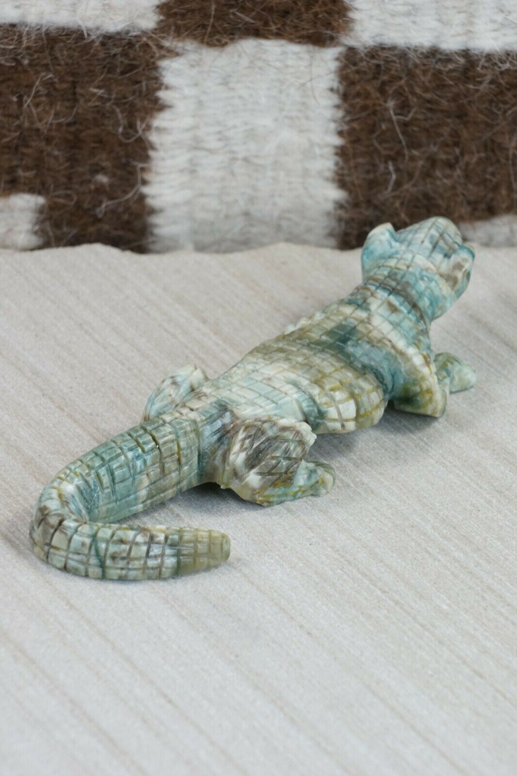 Lizard Zuni Fetish Carving - Tony Mackel
