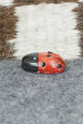 Lady Bug Zuni Fetish Carving - Reynold Lunasee