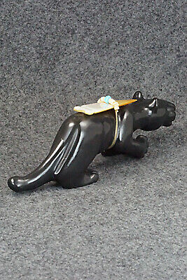 Mountain Lion Zuni Fetish Carving - Albert Eustace