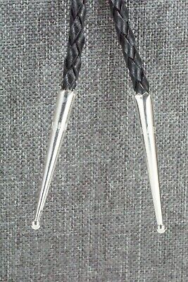 Turquoise & Sterling Silver Bolo Tie - Pearlene Spencer