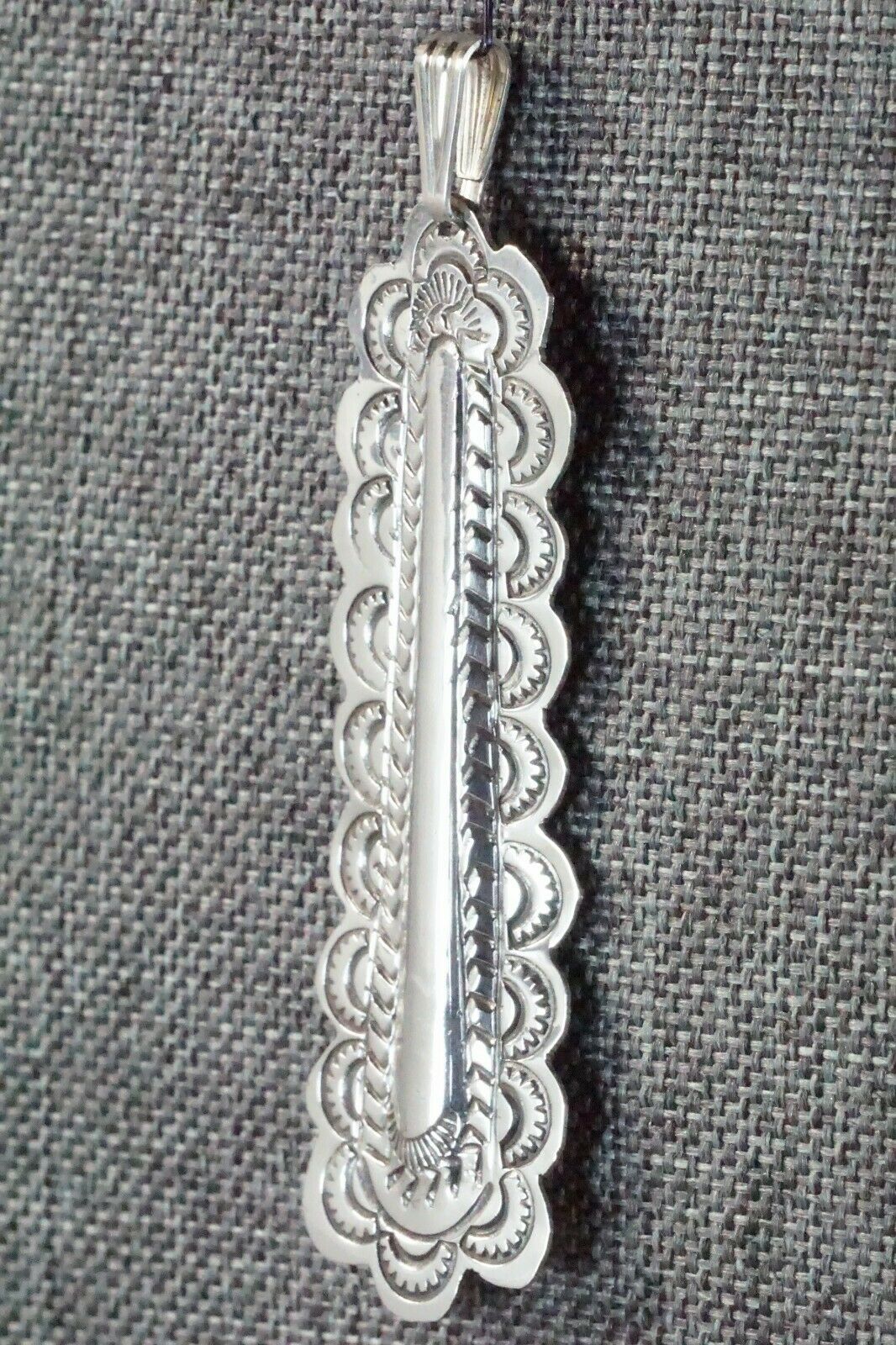 Sterling Silver Pendant - Native American