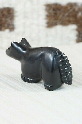 Wolf Zuni Fetish Carving - Jeffery Yunie - High Lonesome Trading