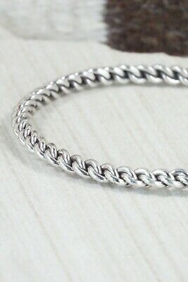 Sterling Silver Bangle - Elaine Tahe
