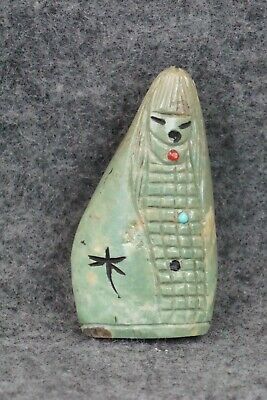 Corn Maiden Zuni Fetish Carving - Sandra Quandelacy