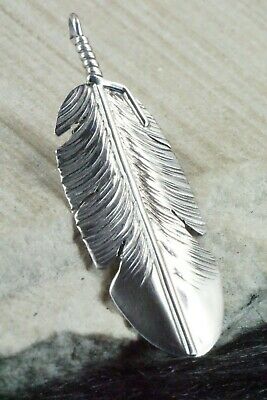 Sterling Silver Feather Pendant - Ben Begay