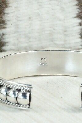 Turquoise & Sterling Silver Bracelet - Thomas Charley