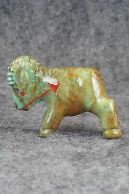 Ram Zuni Fetish Carving - Andres Quandelacy