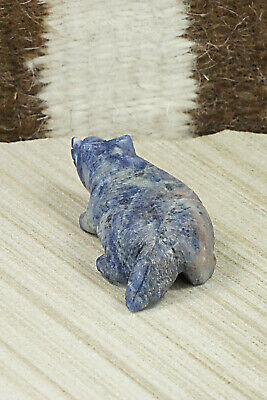 Badger Zuni Fetish Carving - Ronnie Lunasee