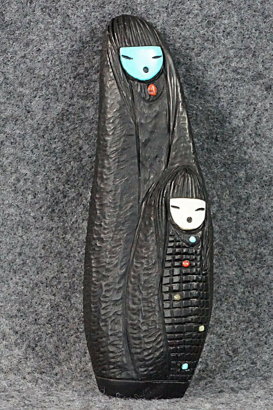 Corn Maiden Zuni Fetish Carving - Sandra Quandelacy