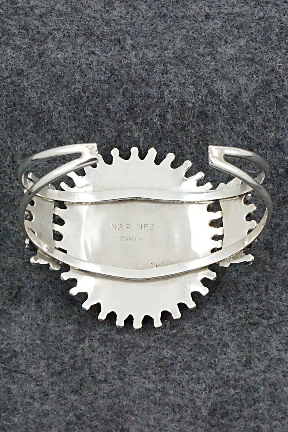 Turquoise & Sterling Silver Bracelet - Nathaniel Nez