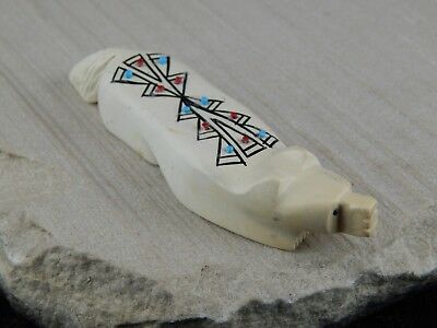 Wolf Zuni Fetish Carving - Terrance Martza - High Lonesome Trading