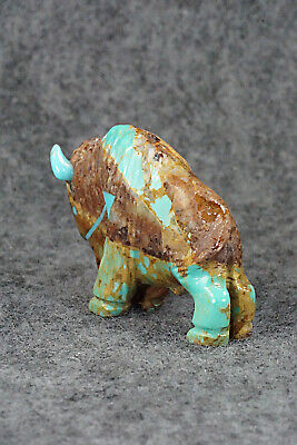 Buffalo Zuni Fetish Carving - Andres Quandelacy
