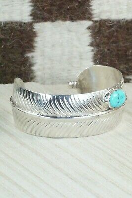 Turquoise & Sterling Silver Bracelet - Aaron Davis
