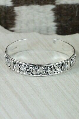 Sterling Silver Floral Bracelet - Tom Dinesto