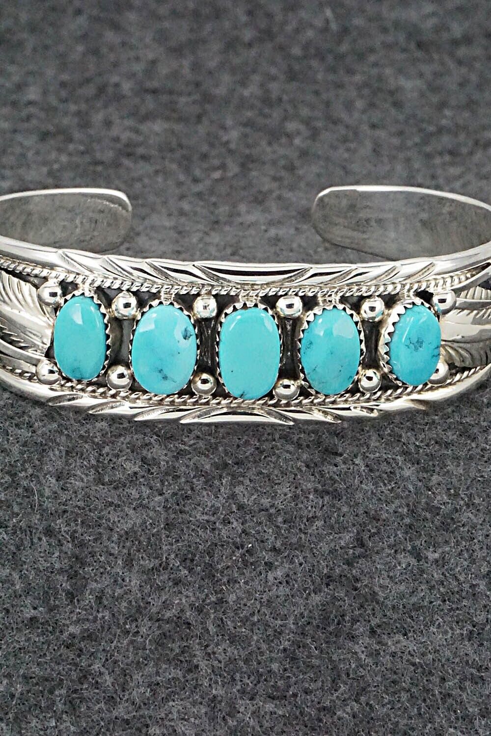 Turquoise & Sterling Silver Bracelet - Davey Morgan