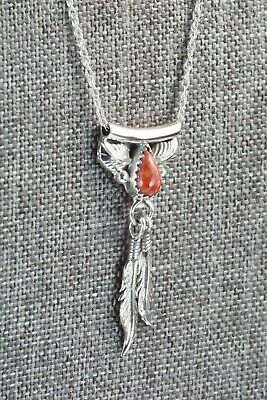 Spiny Oyster & Sterling Silver Necklace - Sharon McCarthy