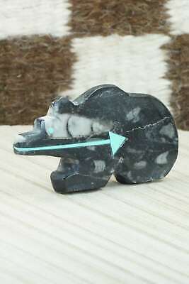 Bear Zuni Fetish Carving - Bernard Laiwakete
