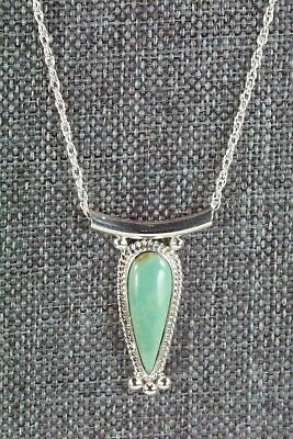 Turquoise & Sterling Silver Necklace - Sharon McCarthy