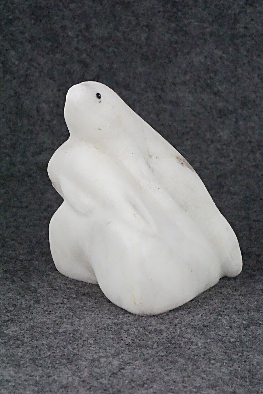 Seal and Pup Zuni Fetish Carving - Wilfred Cheama