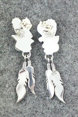 Turquoise & Sterling Silver Earrings - Annie Spencer