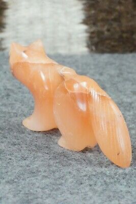 Wolf Zuni Fetish Carving - Rosella Soseeah