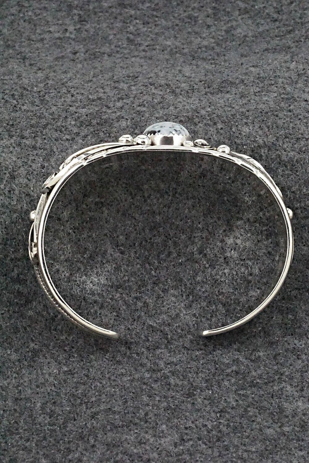 White Buffalo & Sterling Silver Bracelet - Davey Morgan