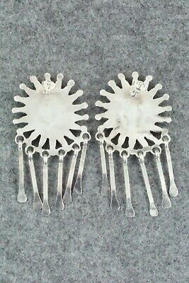 Turquoise & Sterling Silver Earrings - Amy Peynetsa