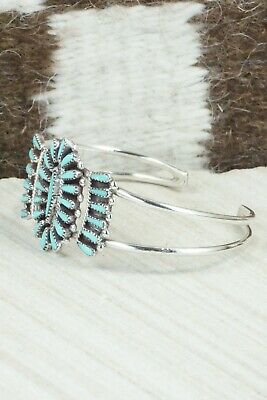 Turquoise & Sterling Silver Bracelet - Judy Wallace