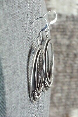 Sterling Silver Earrings - Jonathan Nez
