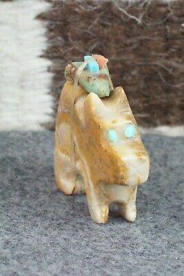 Bear Zuni Fetish Carving - Taylor Gia - High Lonesome Trading